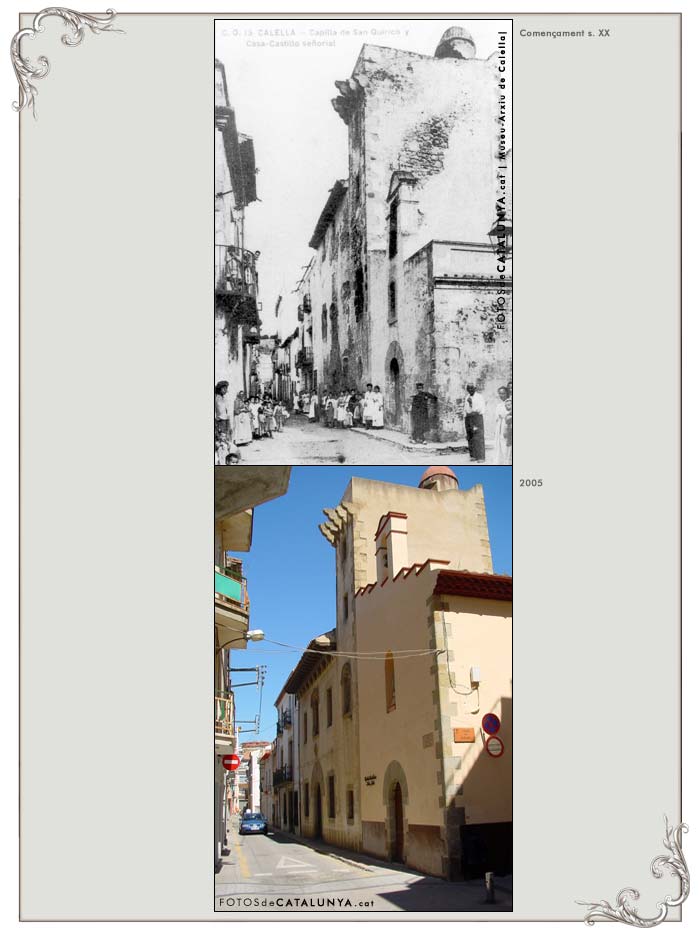 CALELLA. Barcelona. Capella de Sant Quirze i Santa Julita. Fotosdecatalunya.cat
