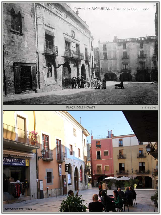 CASTELLÓ D'EMPÚRIES. Girona. Plaça dels Homes. Fotosdecatalunya.cat
