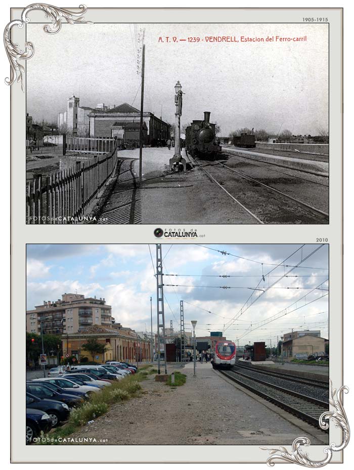EL VENDRELL. Tarragona. Estació del ferrocarril. Fotosdecatalunya.cat