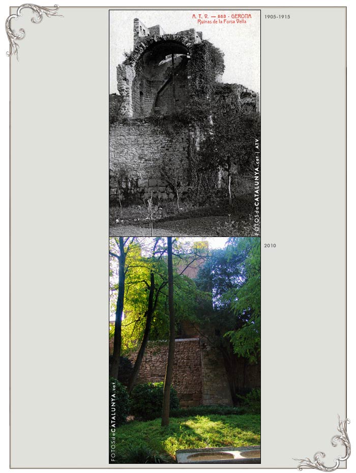 GIRONA. Ruïnes de la Muralla. Fotosdecatalunya.cat