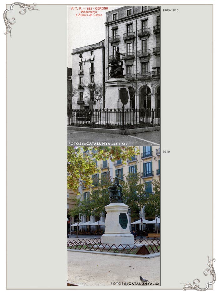 GIRONA. Monument als defensors de Girona a la plaça de la Independència. Fotosdecatalunya.cat