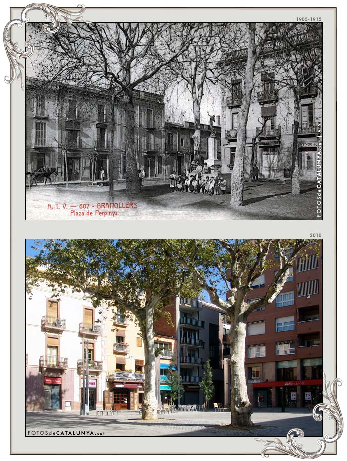 GRANOLLERS. Barcelona. Plaça de Lluís Perpinyà. Fotosdecatalunya.cat