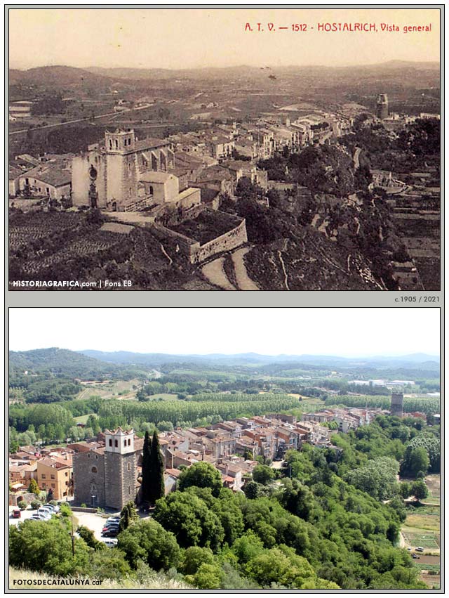 HOSTALRIC. Girona. Vista general. Fotosdecatalunya.cat
