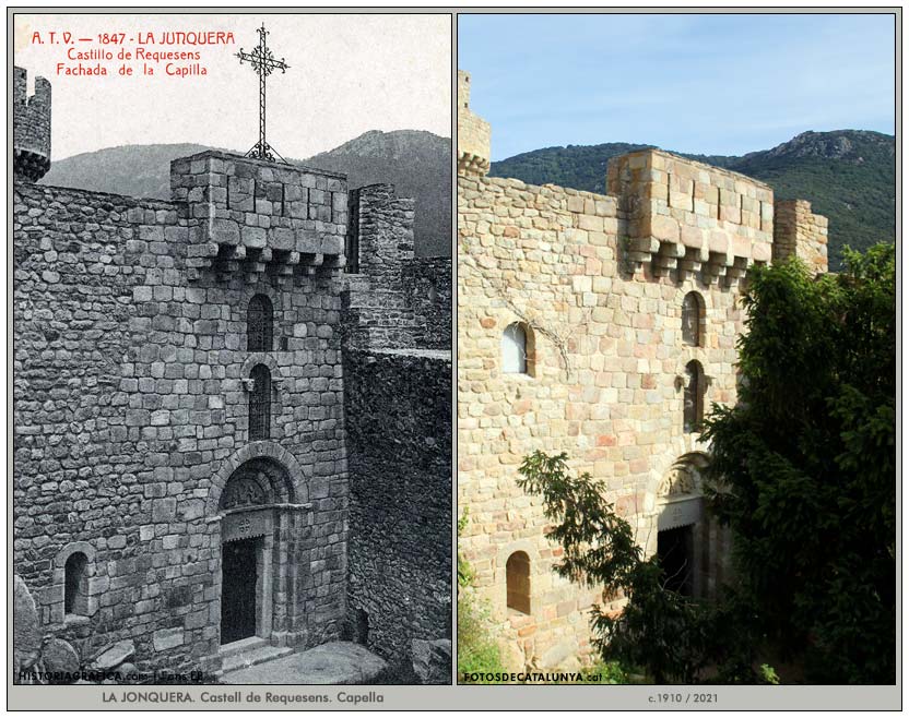 LA JONQUERA. Girona. Castell de Requesens. Fotosdecatalunya.cat