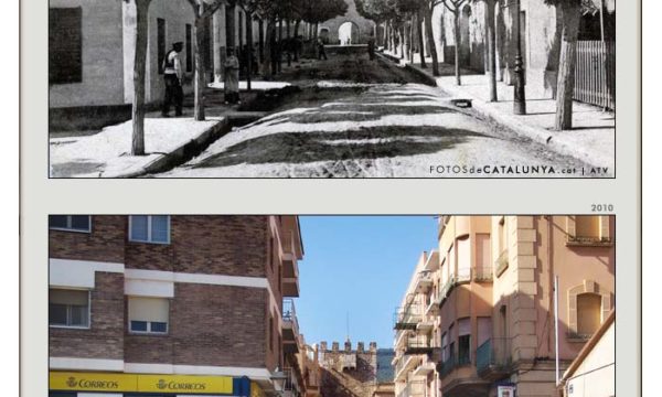 MONTBLANC. Tarragona. Carrer Aguiló i Portal Bové. Fotosdecatalunya.cat