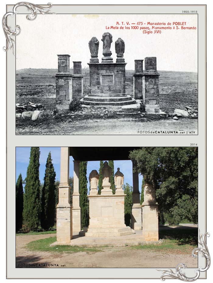 REIAL MONESTIR DE SANTA MARIA DE POBLET. Tarragona. Monument de Sant Bernat. Fotosdecatalunya.cat