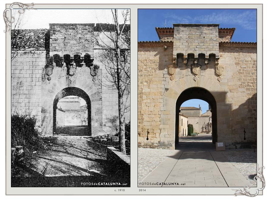 REIAL MONESTIR DE SANTA MARIA DE POBLET. Tarragona. La Porta Daurada. Fotosdecatalunya.cat