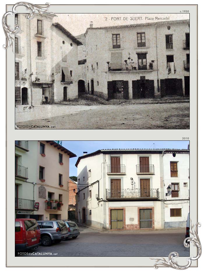 PONT DE SUERT. Lleida. Plaça del Mercadal. Fotosdecatalunya.cat