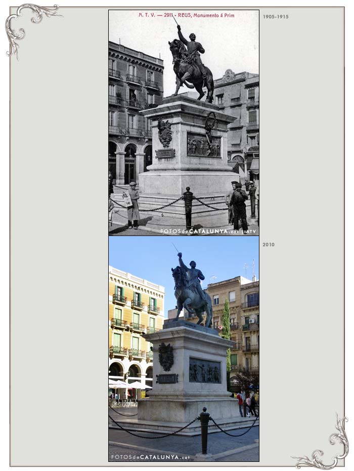 REUS. Tarragona. Monument al General Prim. Fotosdecatalunya.cat