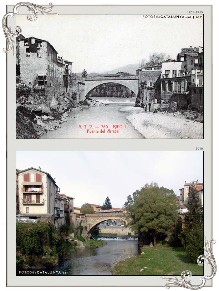 RIPOLL. Girona. Pont del Raval. Fotosdecatalunya.cat