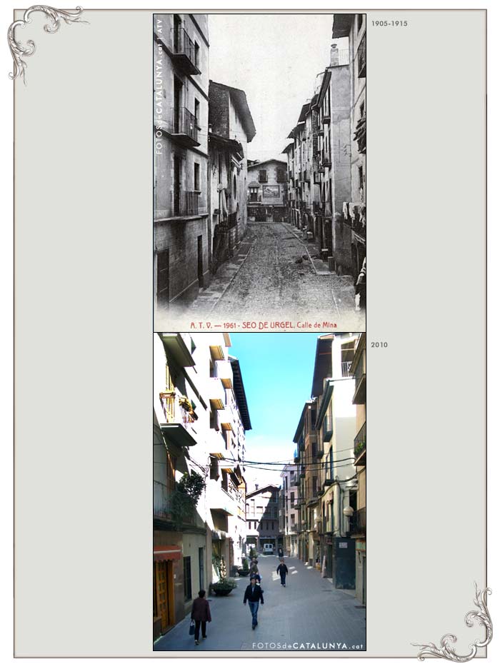 LA SEU D'URGELL. Lleida. Antic carrer de la Mina. Fotosdecatalunya.cat