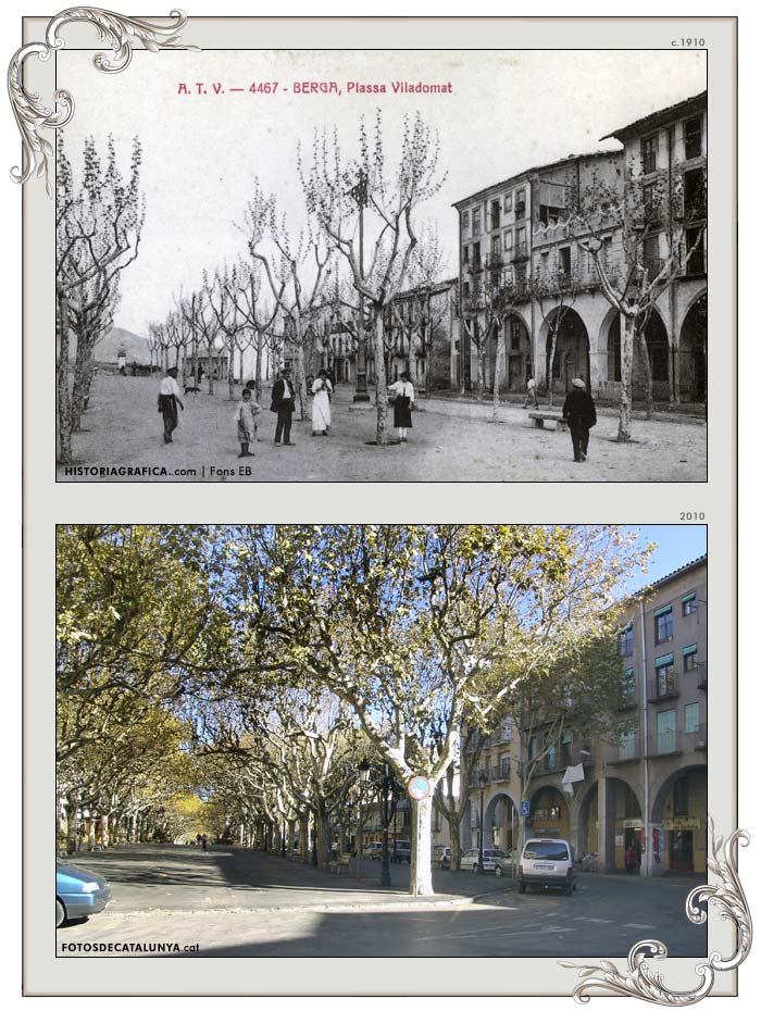 BERGA. Barcelona. Plaça de Viladomat. Fotosdecatalunya.cat