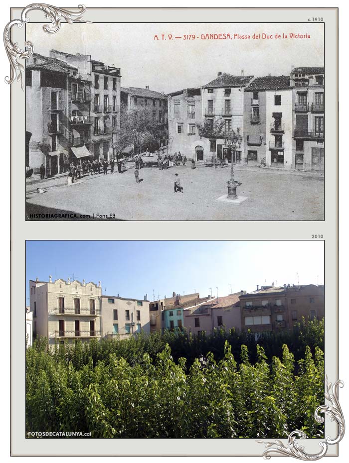 GANDESA. Tarragona. Plaça del Comerç. Fotosdecatalunya.cat