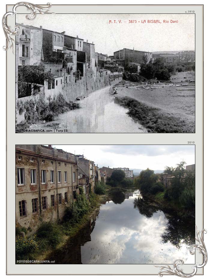 LA BISBAL D'EMPORDÀ. Girona. El riu Daró. Fotosdecatalunya.cat