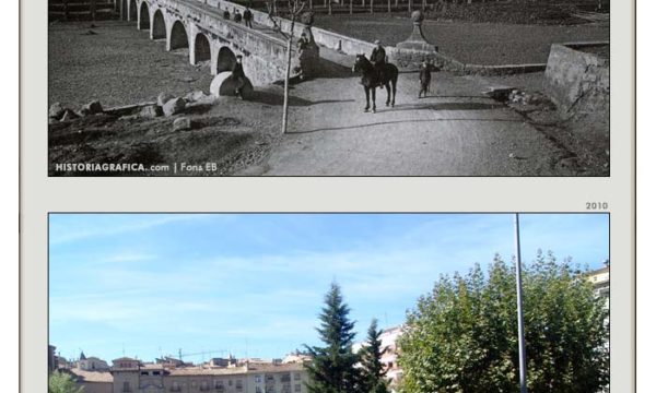 SOLSONA. Lleida. Pont sobre el riu Negre. Fotosdecatalunya.cat