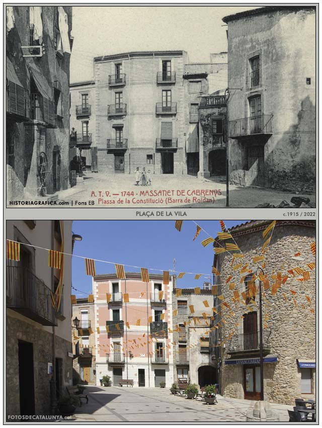 MAÇANET DE CABRENYS. Girona. Plaça de la Vila. Fotosdecatalunya.cat