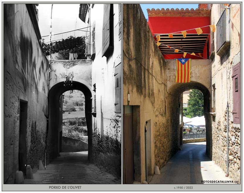 MAÇANET DE CABRENYS. Girona. Porxo de l'Olivet. Fotosdecatalunya.cat