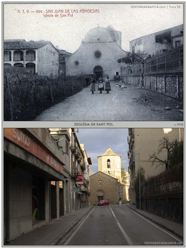 SANT JOAN DE LES ABADESSES. Girona. Església de Sant Pol. Fotosdecatalunya.cat